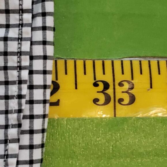 Polo Ralph Lauren Oxford Shirt Mens Size XL Black Gingham Plaid LS Button Down - Picture 12 of 13